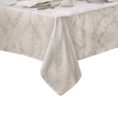 Barcelona Jacquard Damask Oblong Tablecloth, 144" x 60"