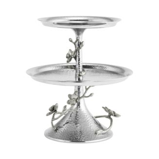 Michael Aram White Orchid 2-Tier Etagere | Bloomingdale's Home