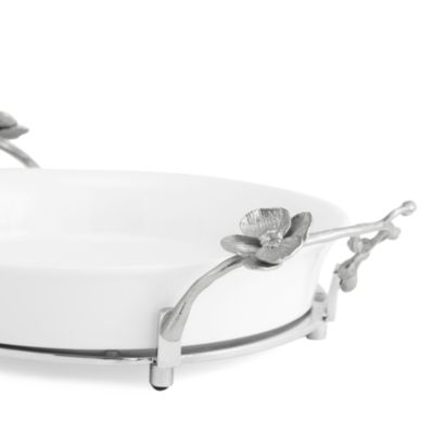 Michael Aram White Orchid Pie Plate