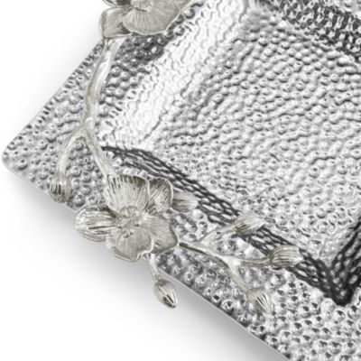 White Orchid Snack Dish