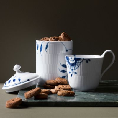 Blue Fluted Mega Serveware