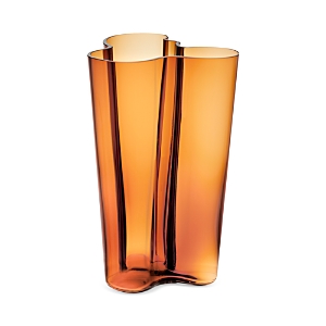 Shop Iittala Aalto Vase, 10 In Orange