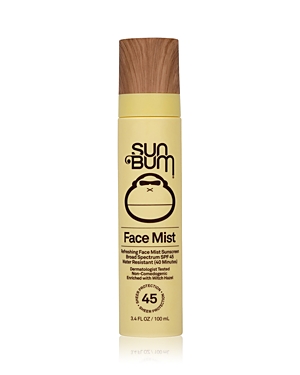 Sun Bum Face Mist Sunscreen Spf 45 3.4 oz.