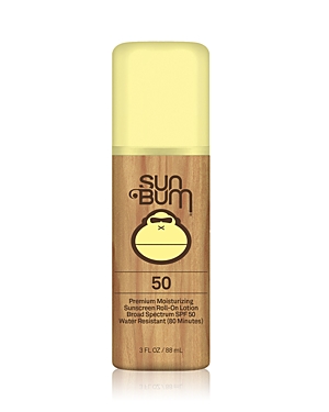 Sun Bum Spf 50 Sunscreen Roll-On Lotion 3 oz.