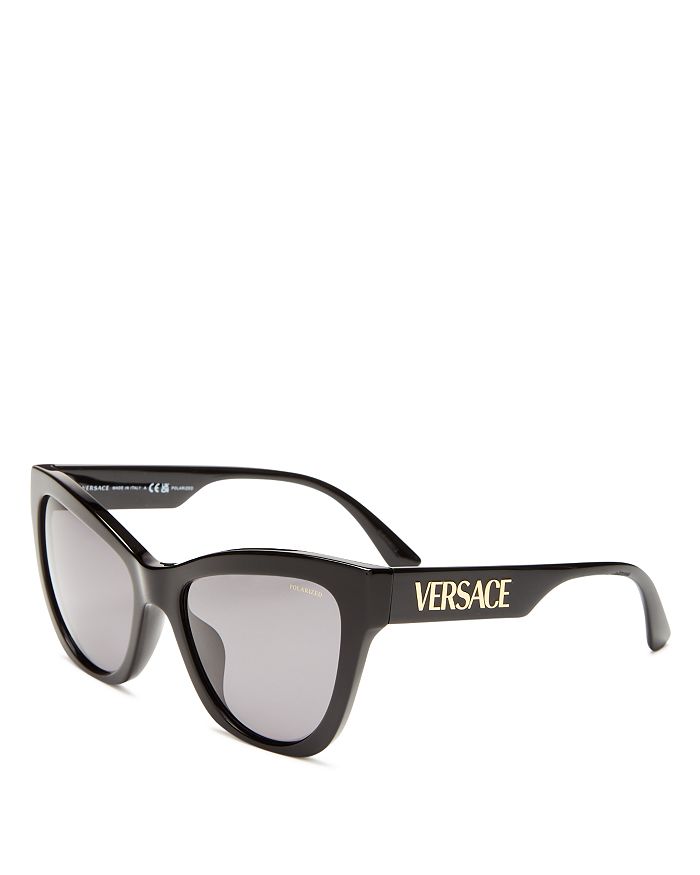 Versace - Polarized Cat Eye Sunglasses, 56mm