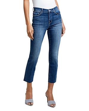 L'Agence Sada High Rise Cropped Jeans in Mesa