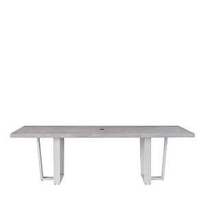 Bloomingdale's South Beach Outdoor Dining Table In Chalk/concrete