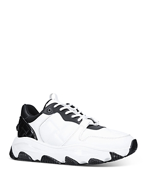 Kurt Geiger Men's Lettie Eagle Leather Sneakers In White