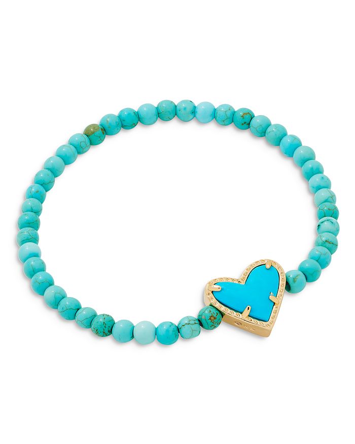 Kendra Scott Beaded Heart Stretch Bracelet Bloomingdale's