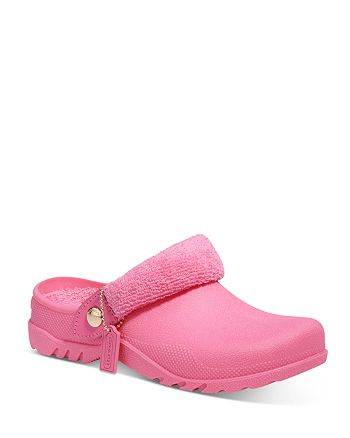 COACH Women's Lola Terry Lined Clogs | Bloomingdale's