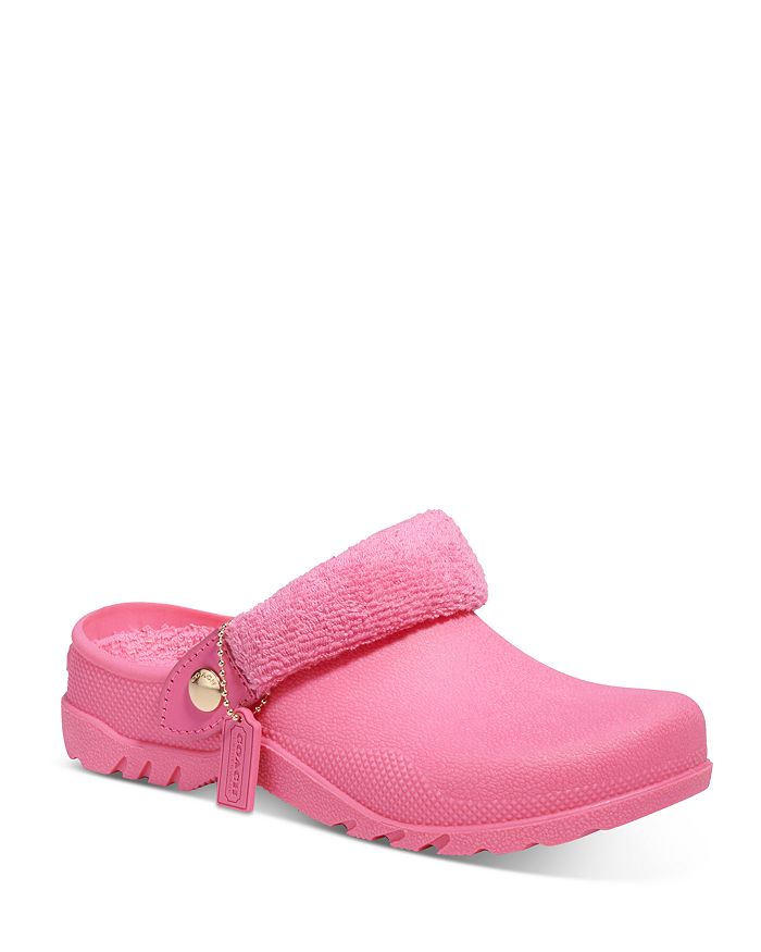 COACH Women's Lola Terry Lined Clogs