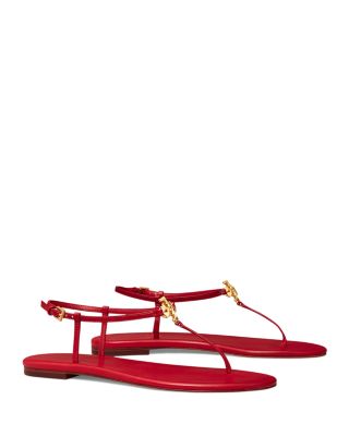 Tory burch clearance red thong sandals