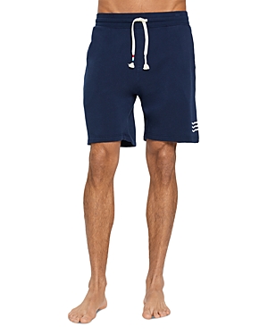 Sol Angeles Waves Drawstring Shorts In Indigo
