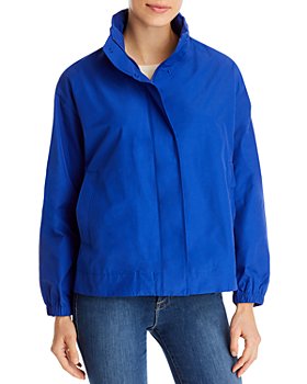 Eileen Fisher - Stand Collar Jacket, Regular & Plus - 100% Exclusive