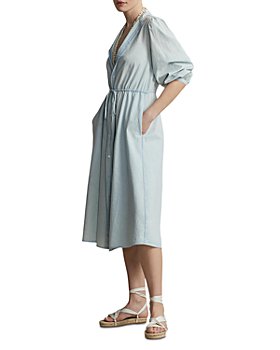 Ralph Lauren - Cotton Chambray Midi Dress