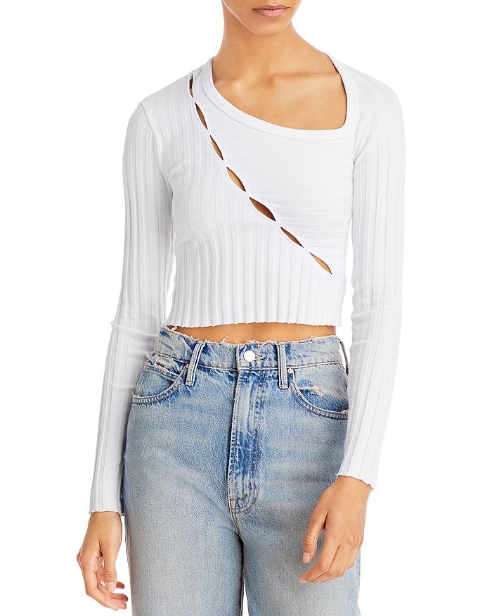 Cotton Citizen Capri Ribbed Crop Top Bloomingdale's