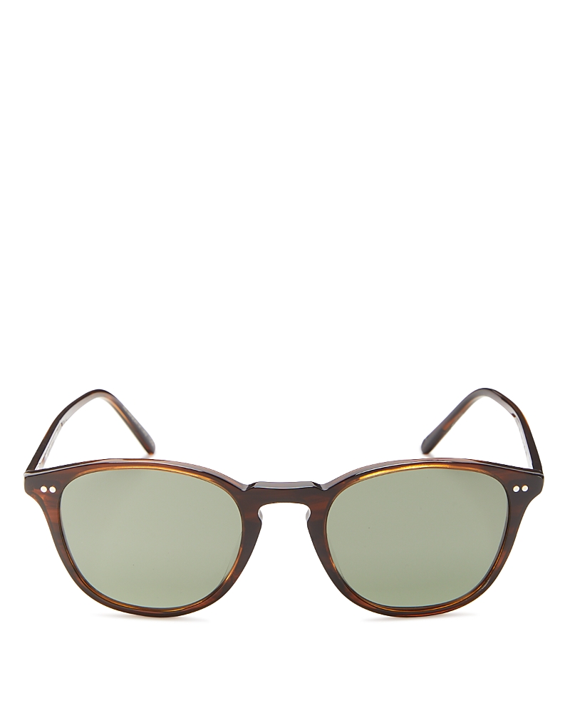 Oliver Peoples Women's Forman L. A 51mm Pantos Sunglasses In Tortoise/green Polarized