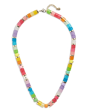 Baublebar Santa Cruz Multicolor Bead Collar Necklace, 17