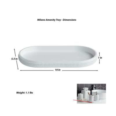 Milano Amenity Tray