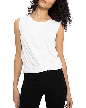 Sanctuary Twisted Tank Top In White