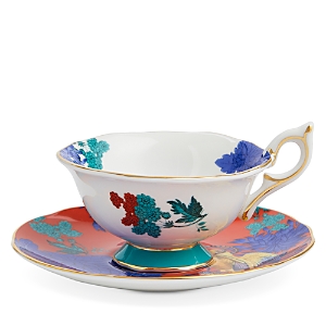 Wedgwood Wonderlust Teacup & Saucer In Multi