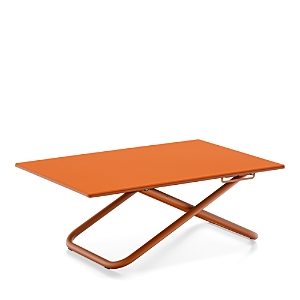 Calligaris Adjustable Height Cocktail Table In Saffron Yellow