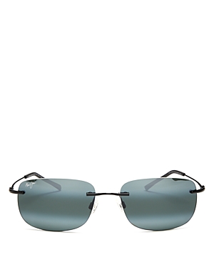 Maui Jim Polarized Square Sunglasses, 59mm