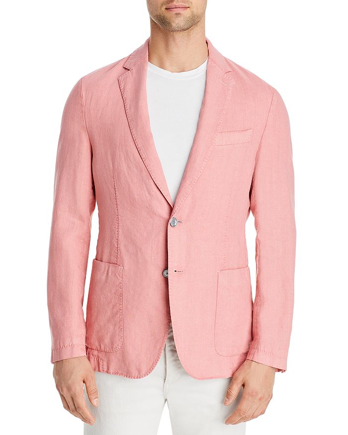 BOSS Hanry Linen Garment Dyed Slim Fit Sport Coat Bloomingdale's