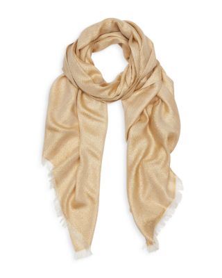Solid Metallic Scarf - Exclusive