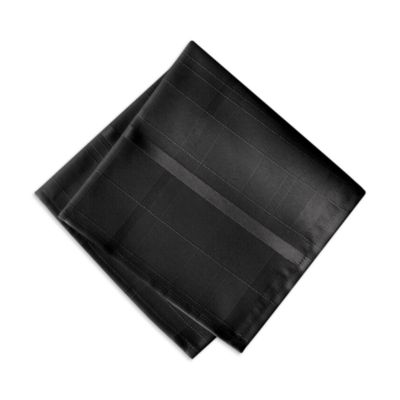 Elegance Plaid Damask Napkins, Set of 4