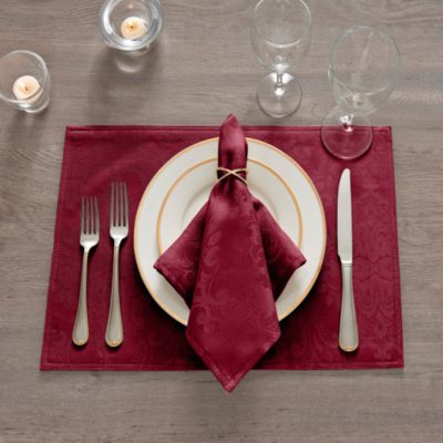Caiden Elegance Damask Placemat, Set of 4