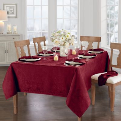Caiden Elegance Damask Tablecloth, 52" x 52"