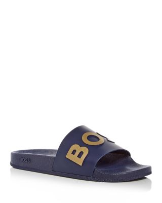 Hugo boss discount slides price