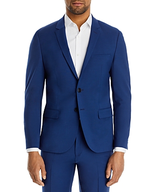 Hugo Arti Stretch Wool Extra Slim Fit Suit Jacket In Blue