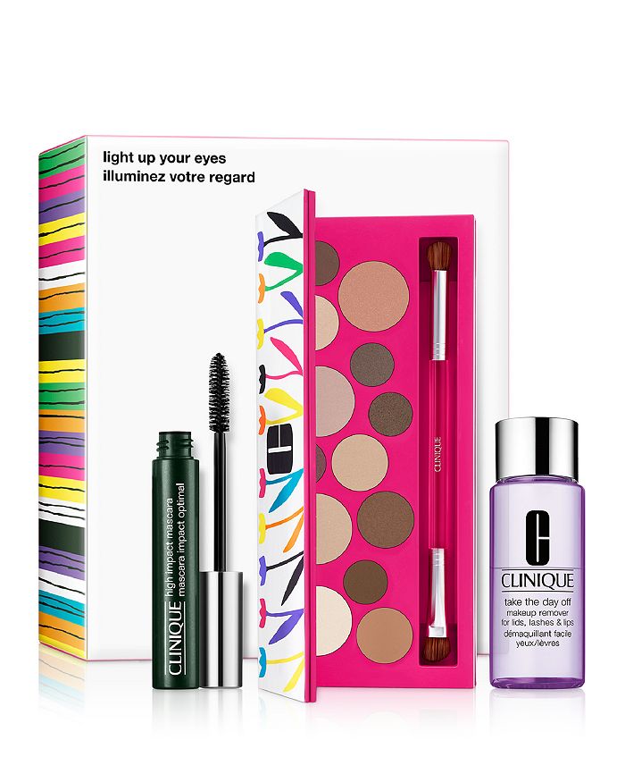 Tilbagekaldelse Fremskreden kradse Clinique Light Up Your Eyes: Makeup Gift Set ($178 value) | Bloomingdale's