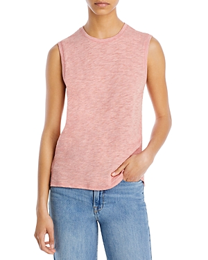 Atm Anthony Thomas Melillo Cotton Slub Jersey Top In Heather So