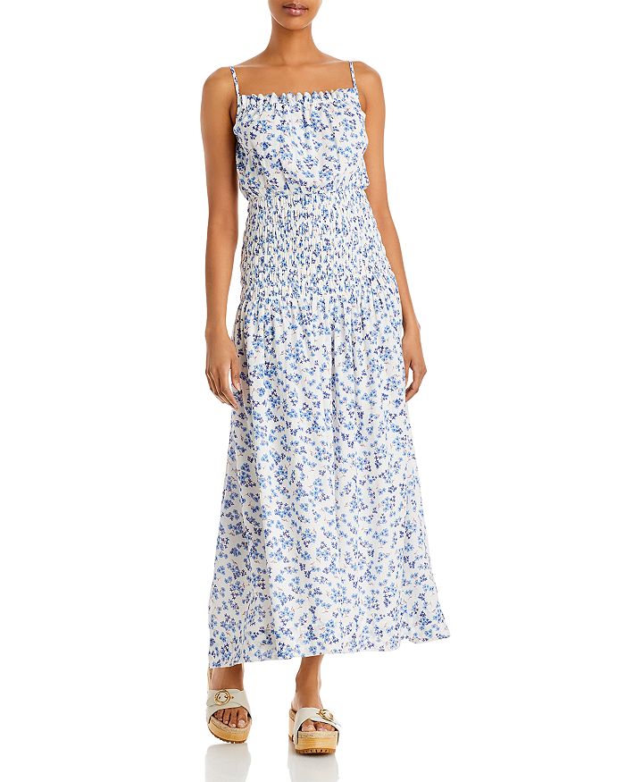 Sundry Ditsy Floral Smocked Maxi Dress | Bloomingdale's