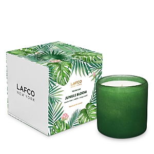 Shop Lafco Jungle Bloom Classic Candle, 6.5 Oz. In Green