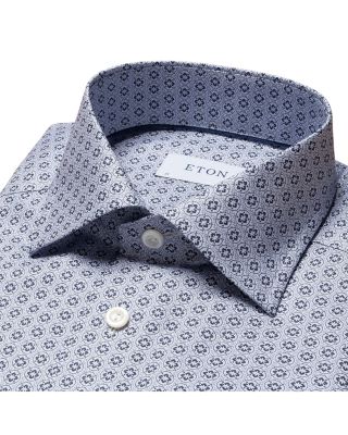 Contemporary Fit Geometric Print Shirt