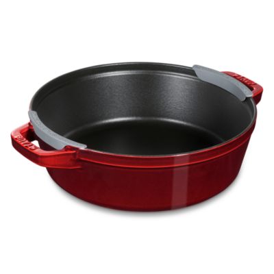 4 Pc Stackable Enameled Cast Iron Set