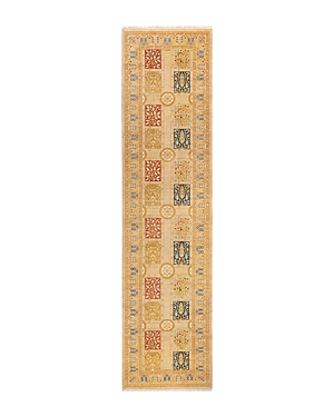 Bloomingdale's Mogul M1494 Runner Area Rug, 3' X 12'6 In Ivory