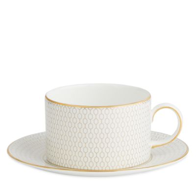 Wedgwood - Gio Gold Teacup & Saucer