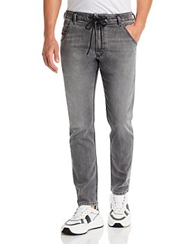 Diesel - Krooley-Y-T Straight Fit Jogg Jeans in Gray 