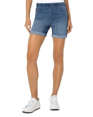 Liverpool Los Angeles - Chloe Pull On Jean Shorts in Yukon