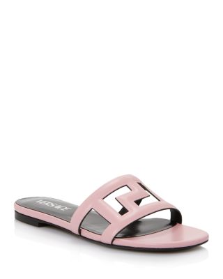 Versace - Women's Greca Maze Flat Slide Sandals