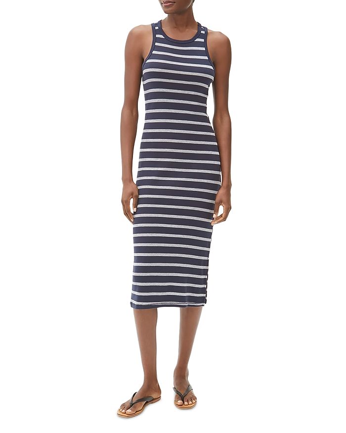 Get the best deals on CHANEL Striped Sleeveless Dresses for Women