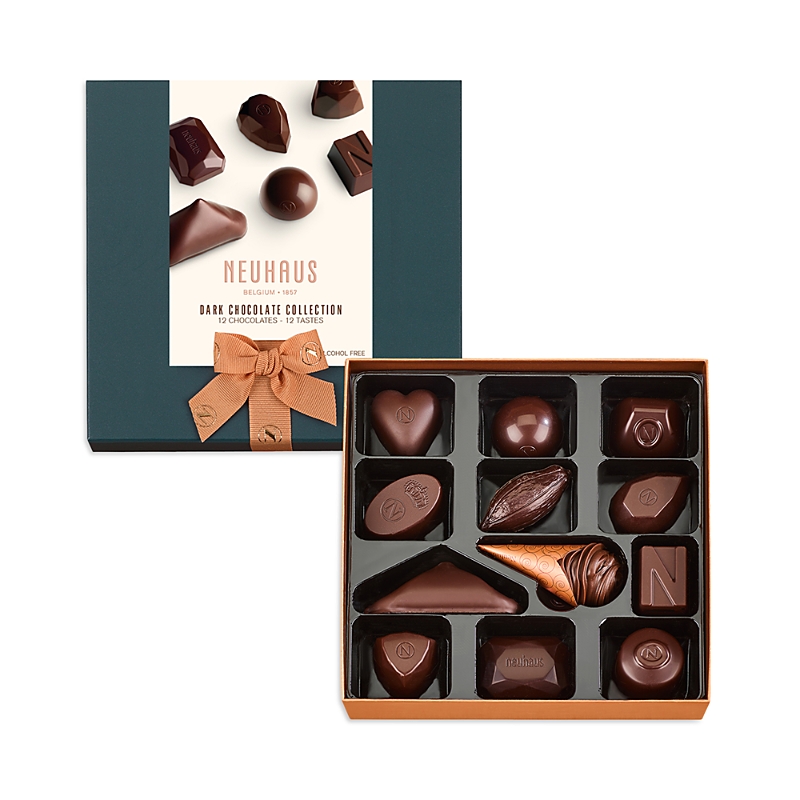Neuhaus All Dark Collection Chocolates, 12 Piece