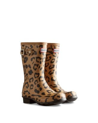 leopard hunter rain boots