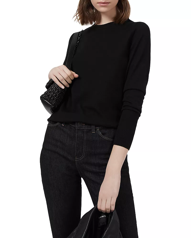Emporio Armani Merino Wool Crewneck Sweater