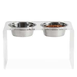 HIDDIN DOUBLE FEEDER PET BOWL